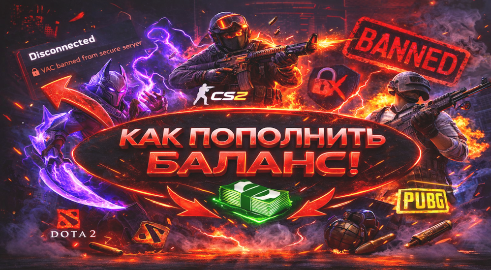 ПОПОЛНЕНИЕ БАЛАНСА!